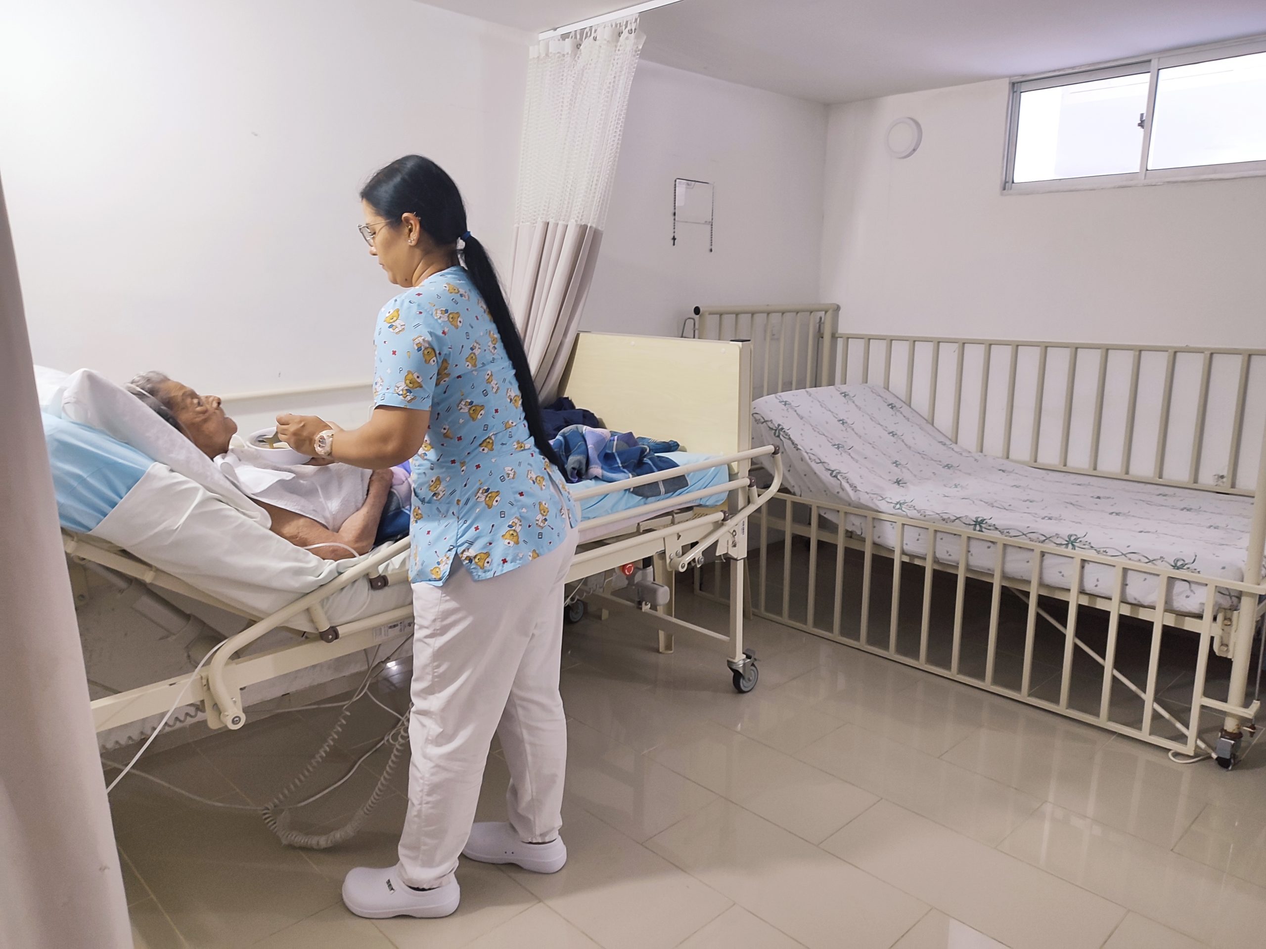 Área de enfermería y cuidado del hogar